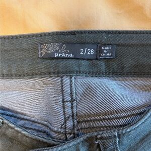 Prana Green Denim Pants